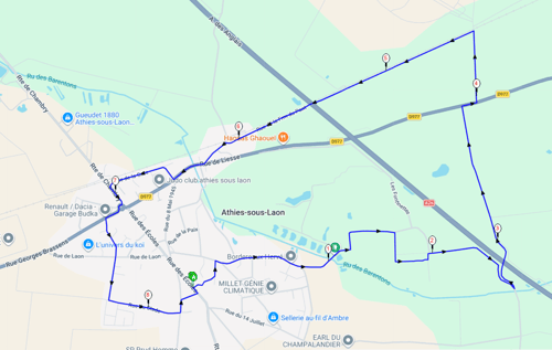 8 kms